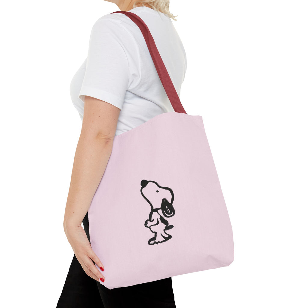 Beagle Puppy Dog Tote Bag - Shoulder 2 Straps Medium Shop, Market, Day or Travel Bag