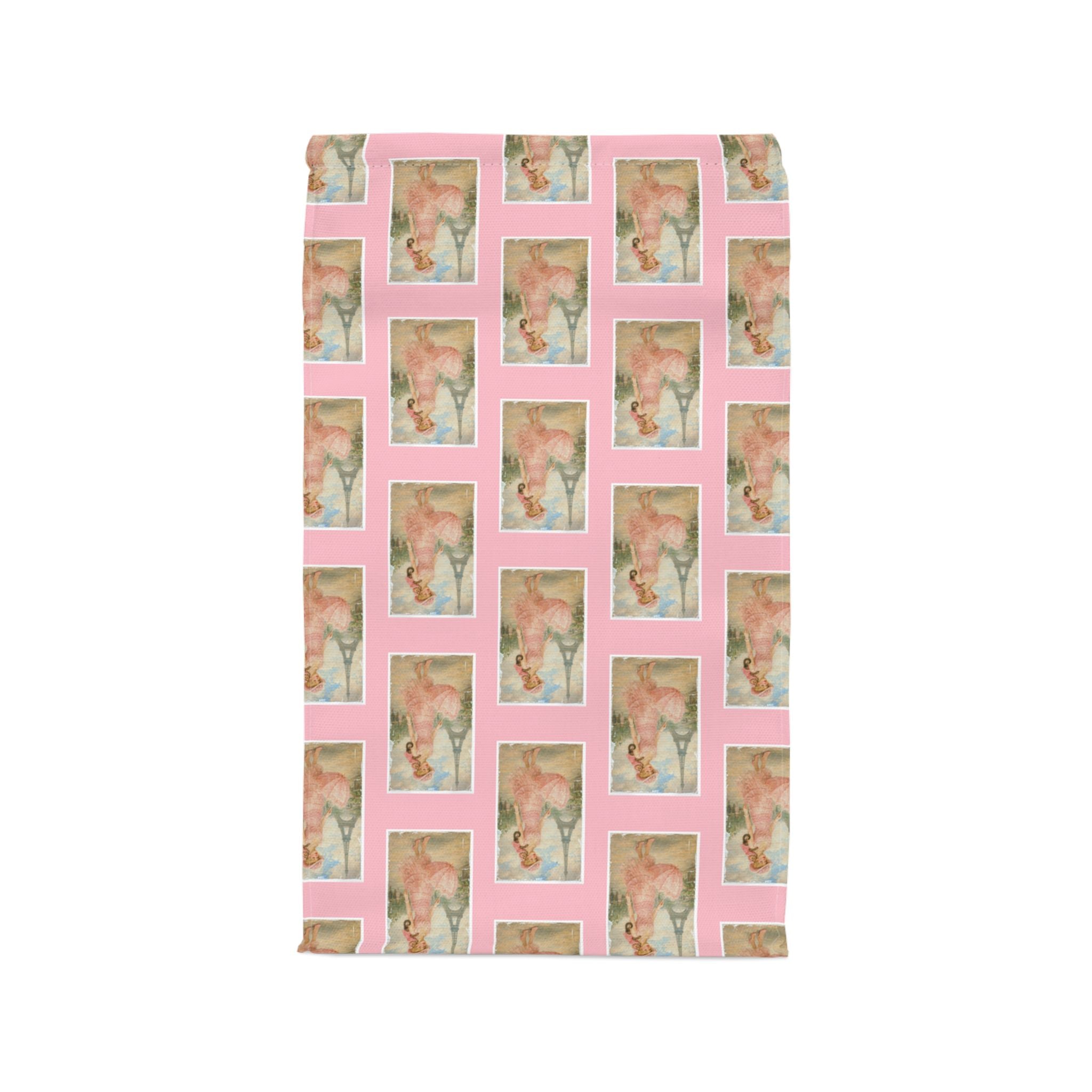 Parisian Vintage Lady Lunch Bag — Eiffel Tower