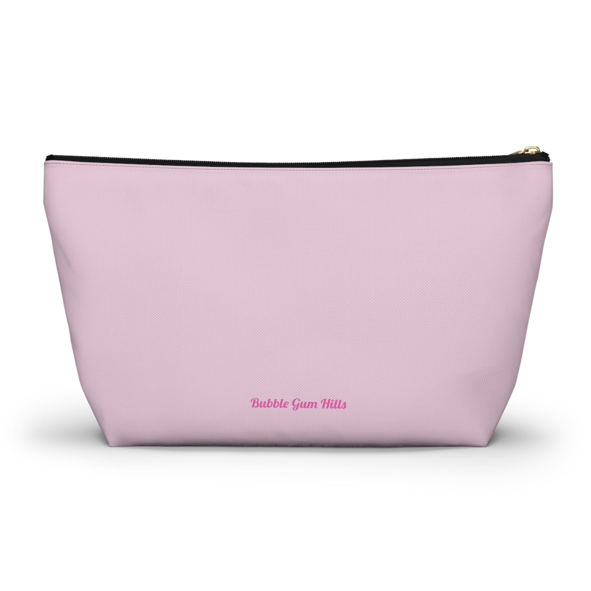 Pink Girl Dance Makeup Beauty Tech Accessories Pouch Zipper Bag Day or Travel Small & Large