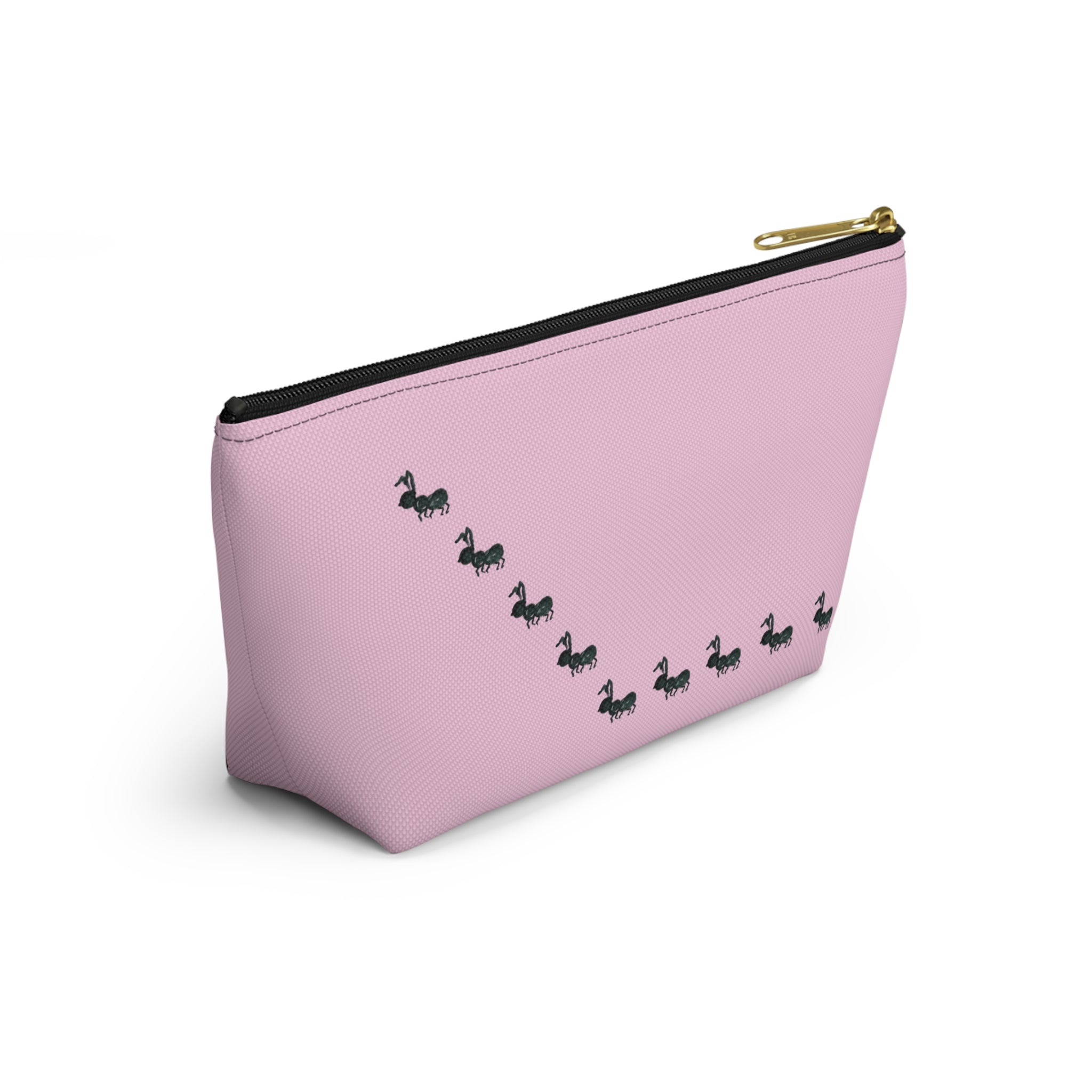 Summer Watermelon Ants Accessories Cosmetics Makeup Pouch Day or Travel Zipper Bag Small & Large