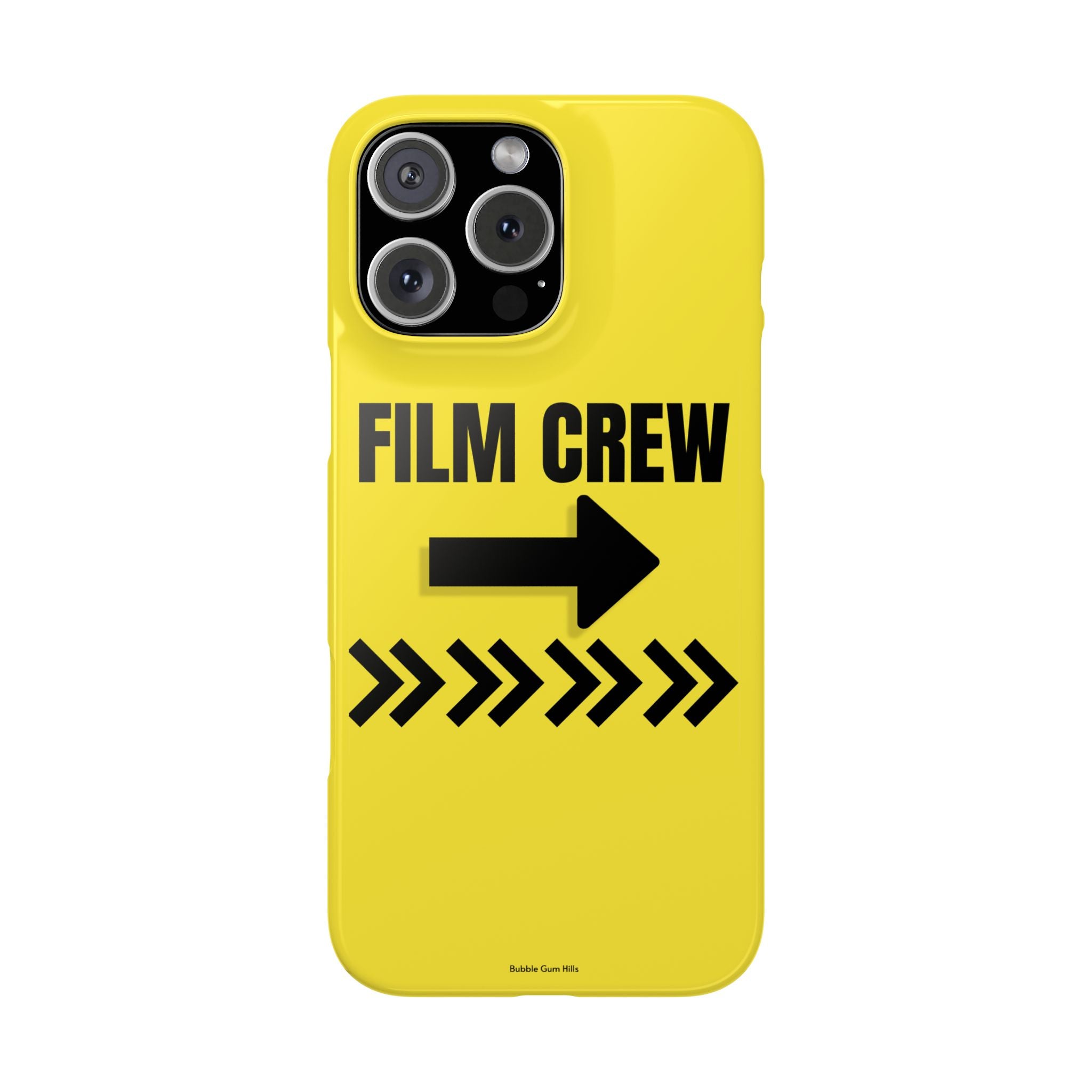 Hollywood Film & TV Production Film Crew Directional Sign- Mobile Phone Case
