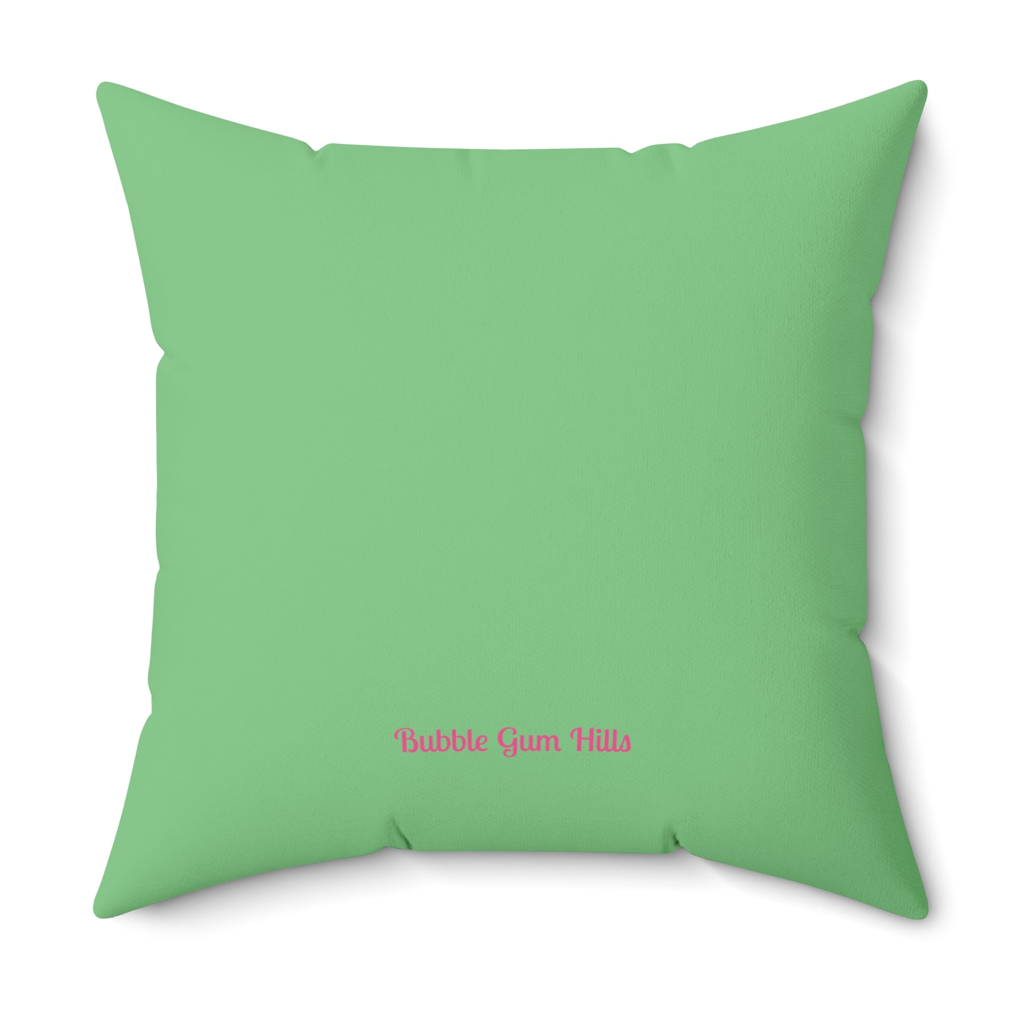 "The Gals" _ Dark Revenge Friend Linda - Abstract Face Pillow — Colorful Heart-Mouth Art Decorative Pillow