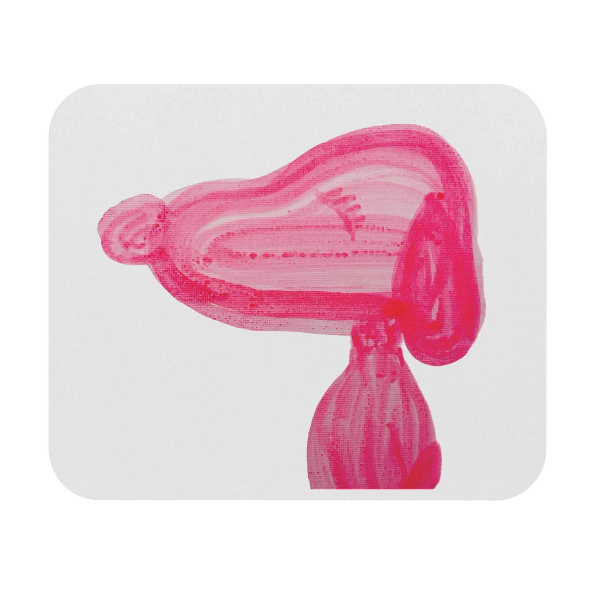 Pink Pup – Playful Computer Mousepad