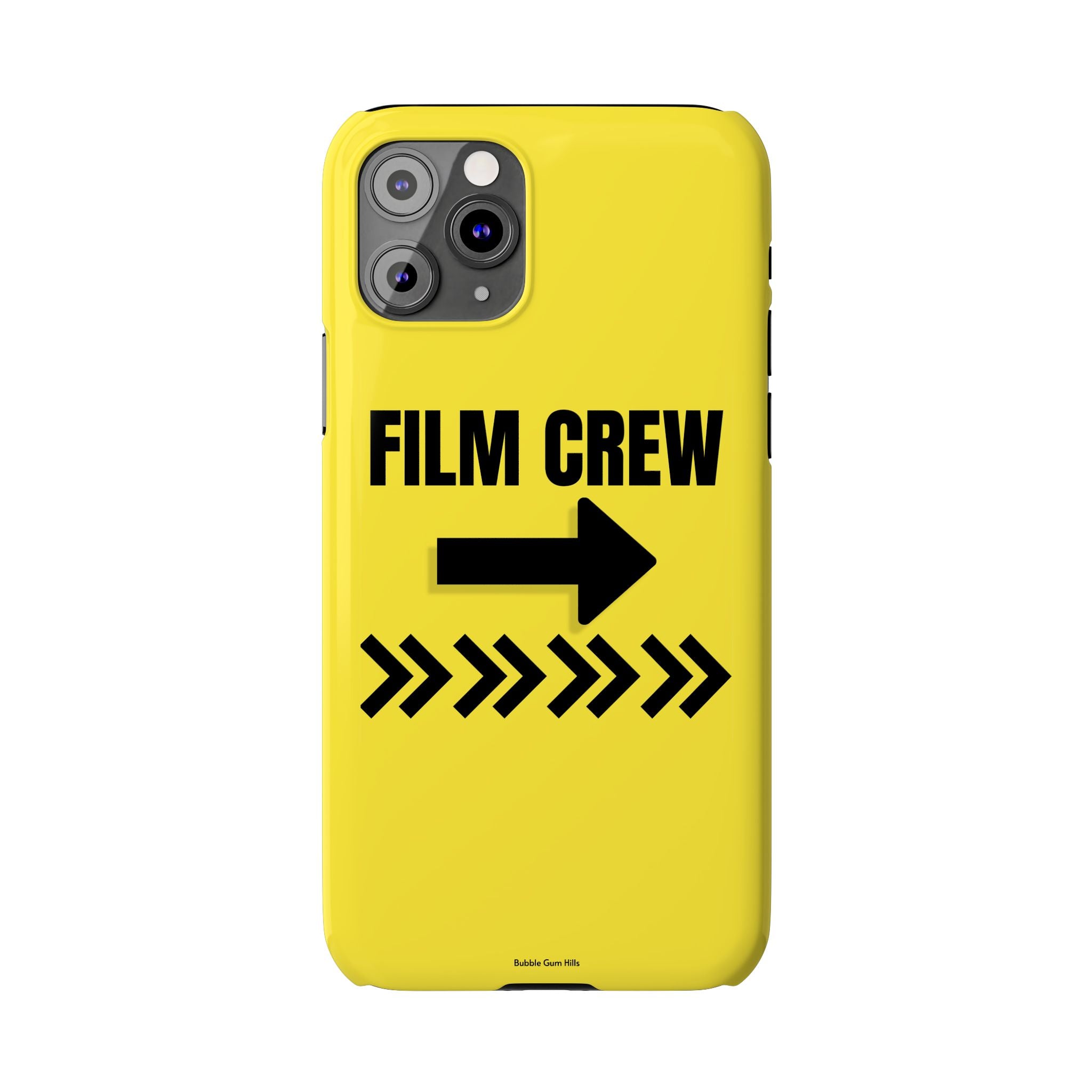 Hollywood Film & TV Production Film Crew Directional Sign- Mobile Phone Case
