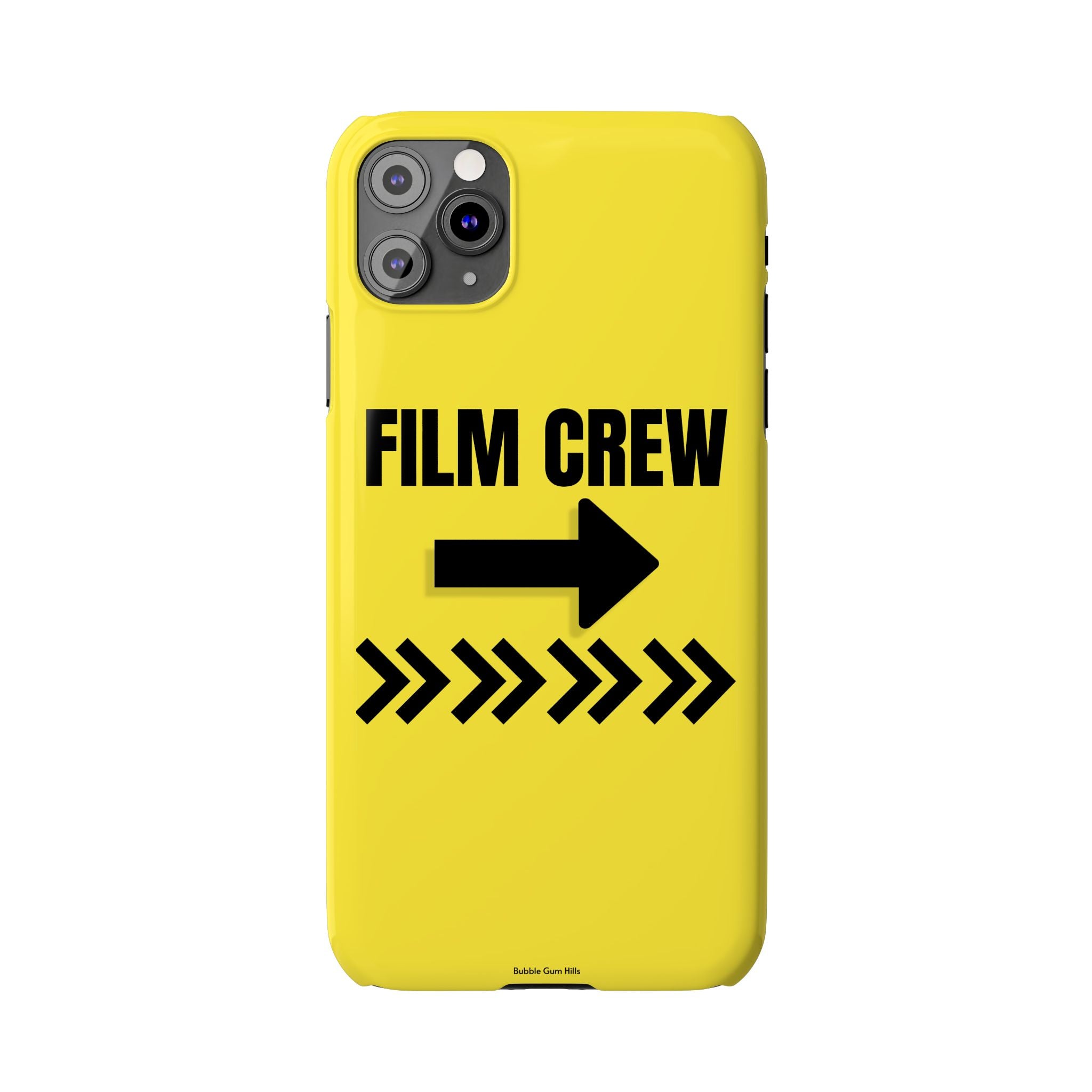 Hollywood Film & TV Production Film Crew Directional Sign- Mobile Phone Case