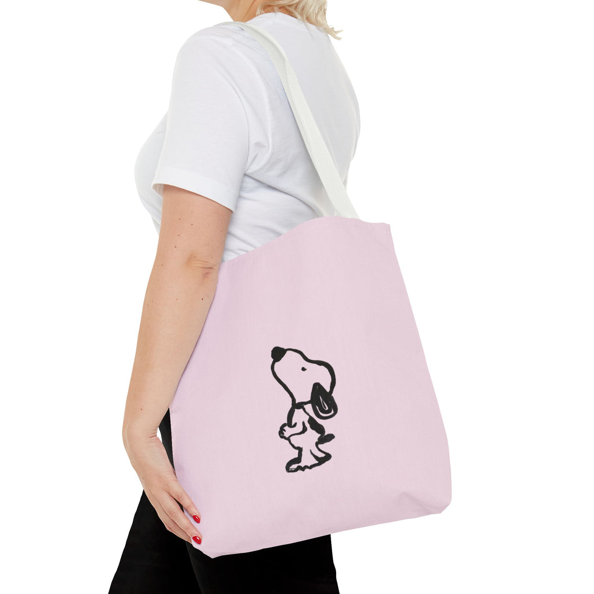 Beagle Puppy Dog Tote Bag - Shoulder 2 Straps Medium Shop, Market, Day or Travel Bag