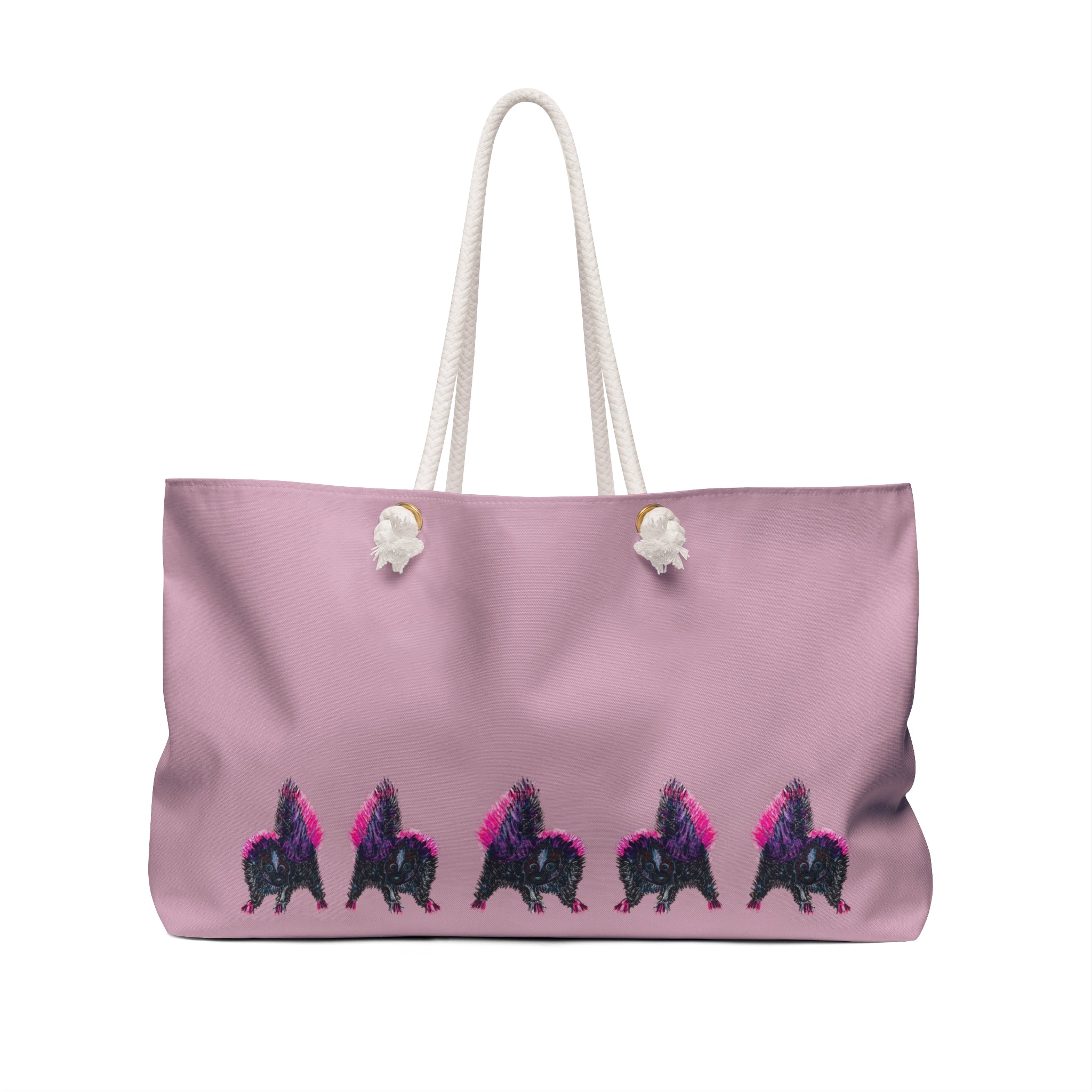 Pink Punk Skunks Tote Bag