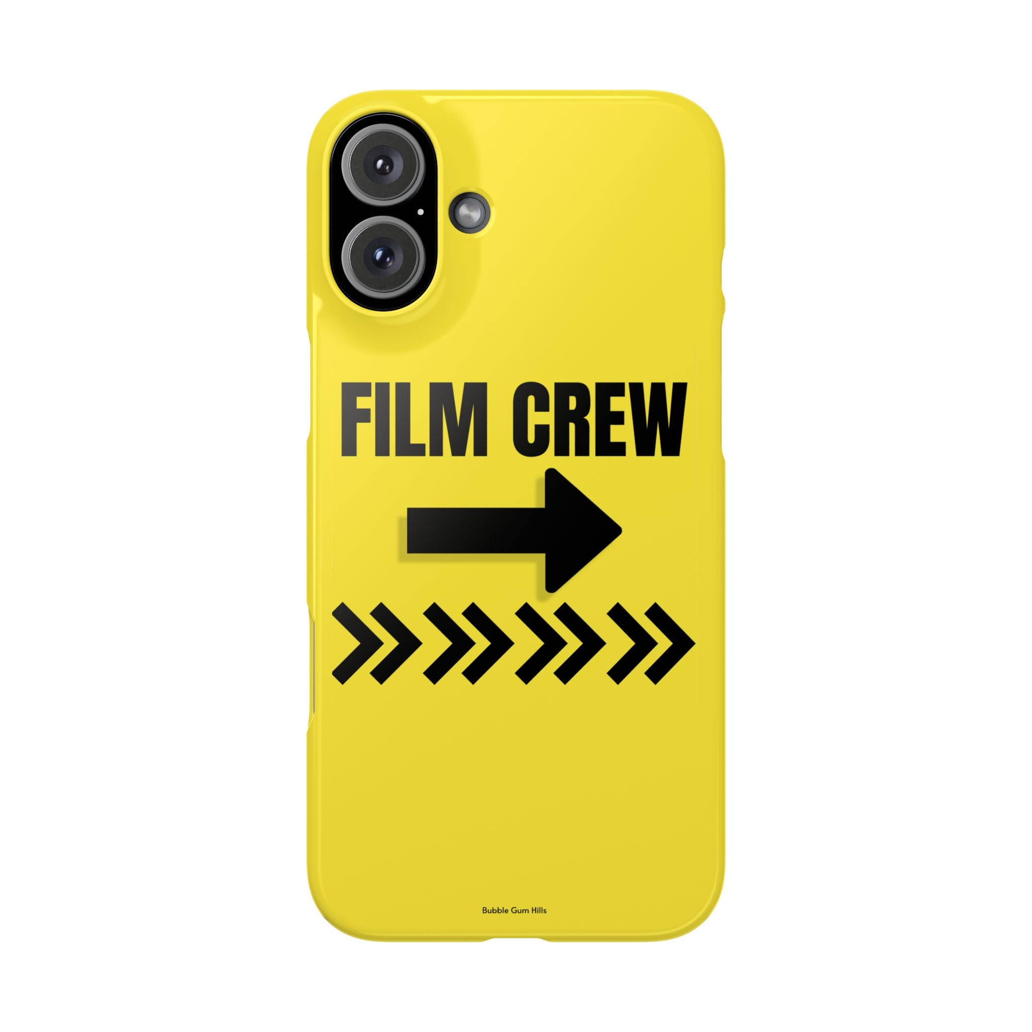 Hollywood Film & TV Production Film Crew Directional Sign- Mobile Phone Case