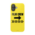 Hollywood Film & TV Production Film Crew Directional Sign- Mobile Phone Case
