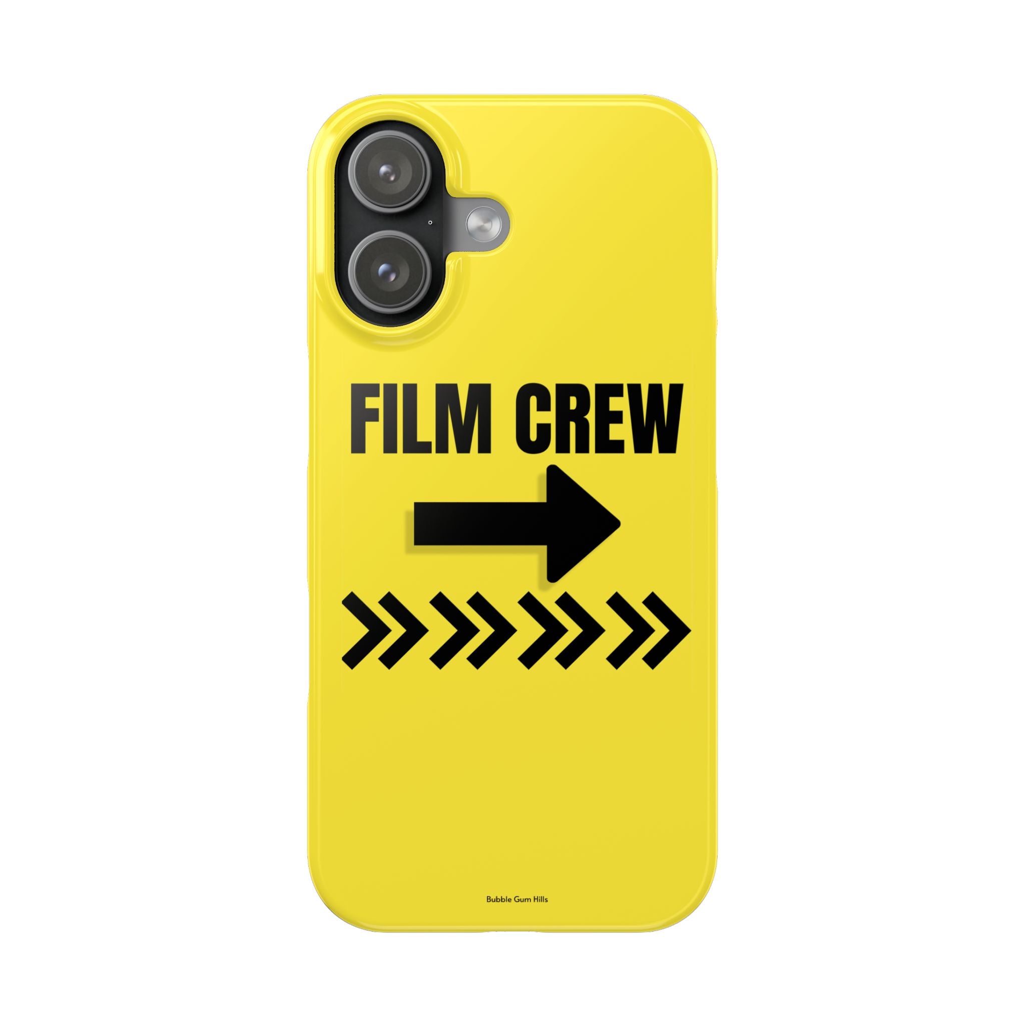 Hollywood Film & TV Production Film Crew Directional Sign- Mobile Phone Case