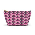 Baby Bats Pink & Black Accessory & Makeup Zipper Bag Small & Large