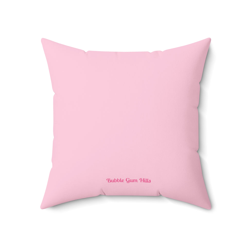 Pet Chihuahua Square Throw Pillow — Pink Dopamine Novelty Decor- Dog / Chihuahua Lovers