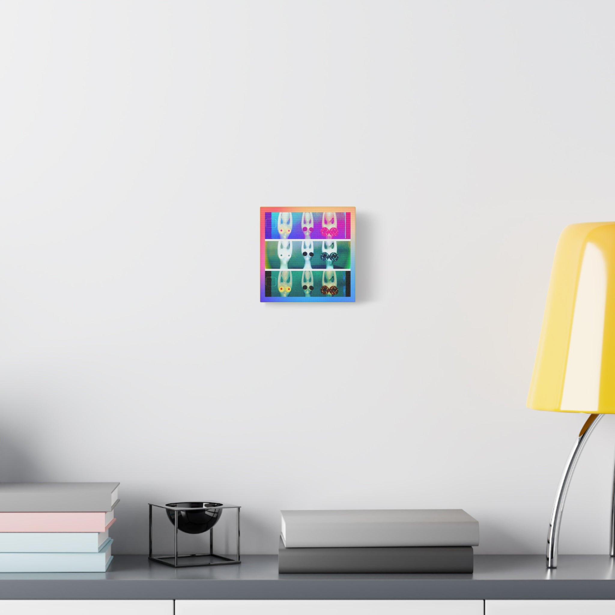 Yoga Pop Art Matte Canvas – Colorful Zen Wall Art for Vibrant Home Decor