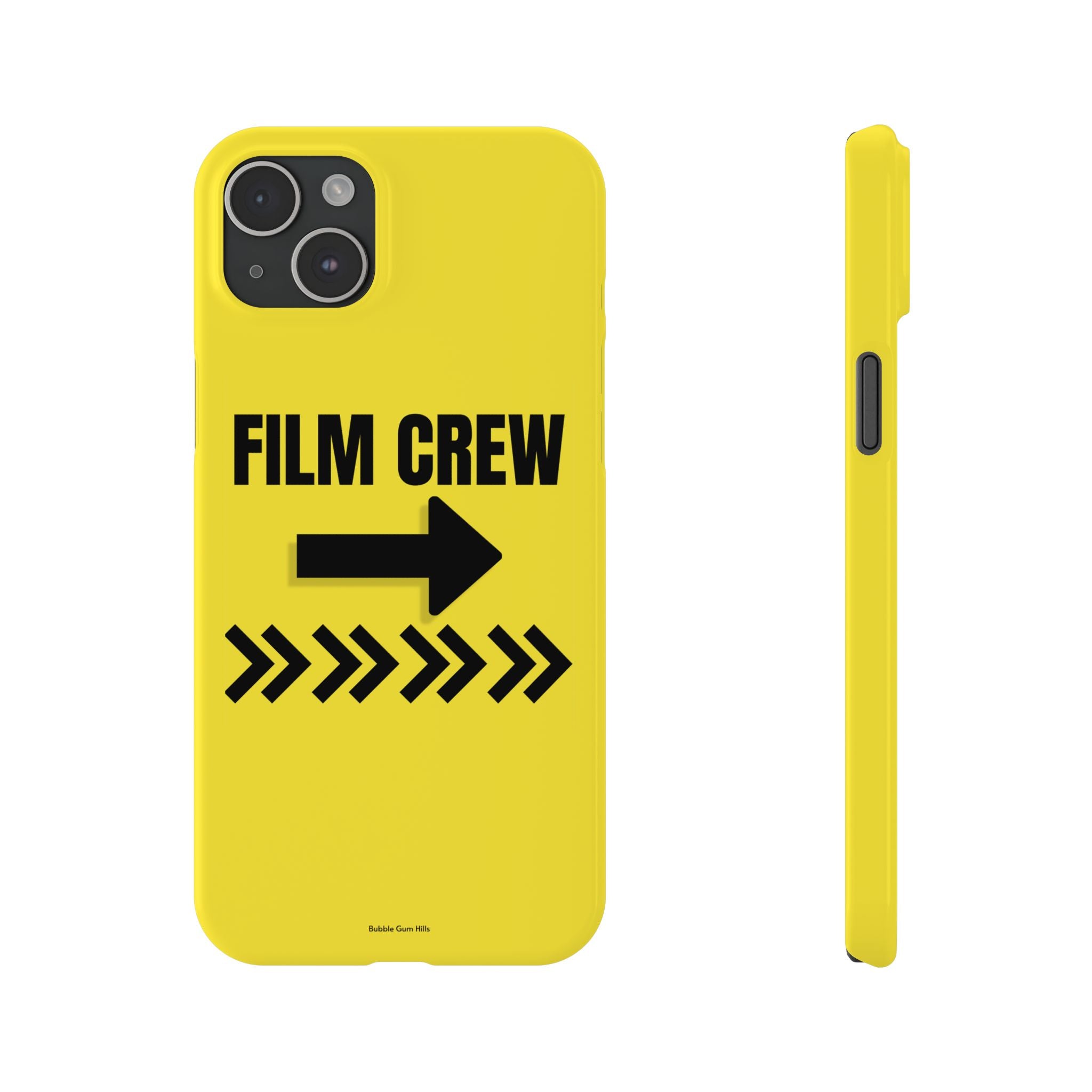 Hollywood Film & TV Production Film Crew Directional Sign- Mobile Phone Case