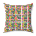"Legally Adorable" Lily June Jelly Jones Pop Art Portrait- Colorful Pop Art Dog  Pillow