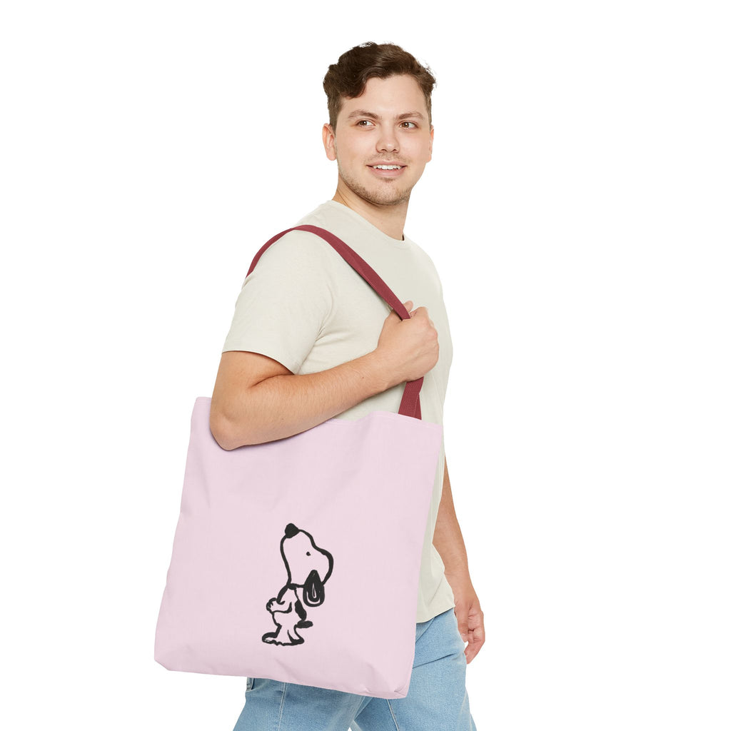 Beagle Puppy Dog Tote Bag - Shoulder 2 Straps Medium Shop, Market, Day or Travel Bag