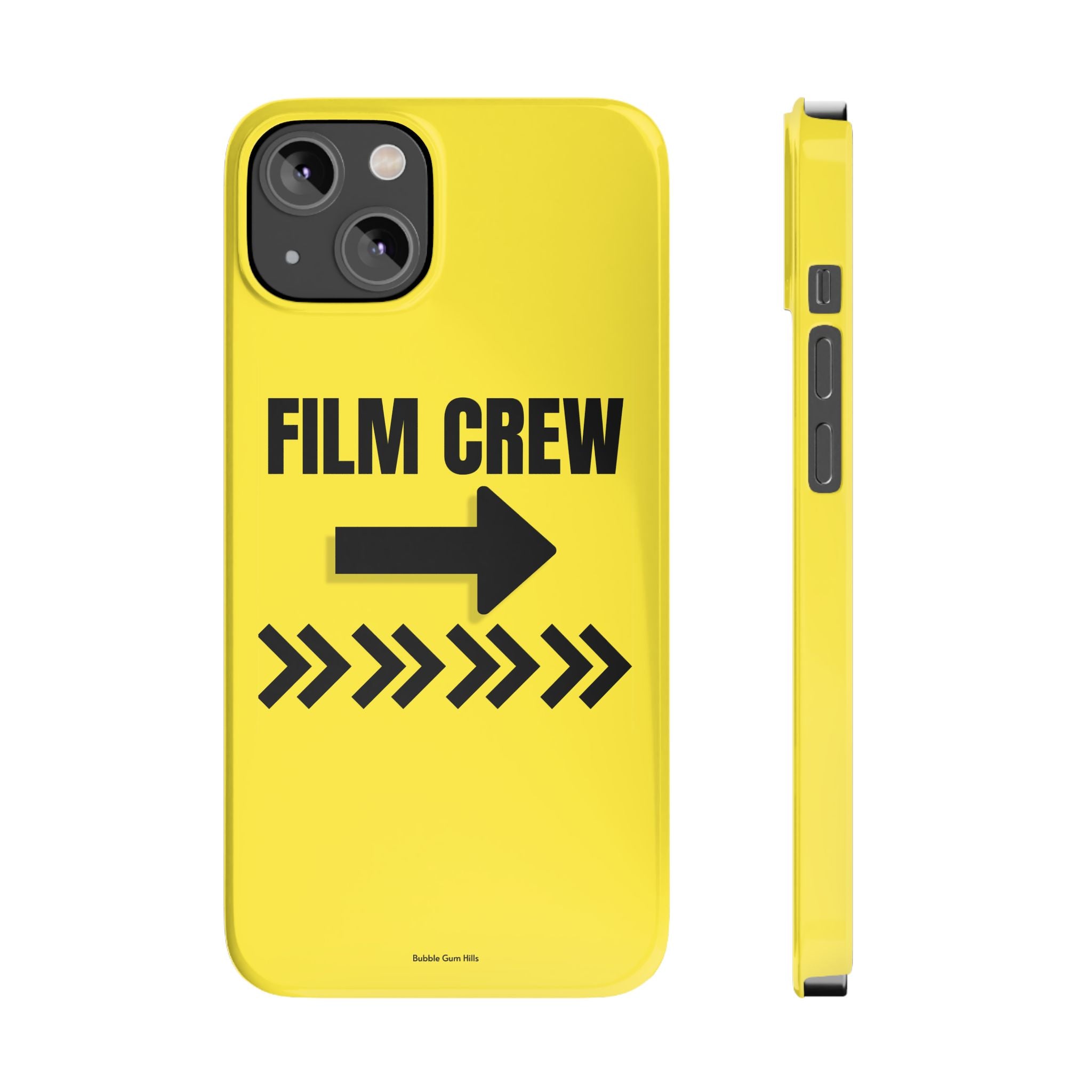 Hollywood Film & TV Production Film Crew Directional Sign- Mobile Phone Case