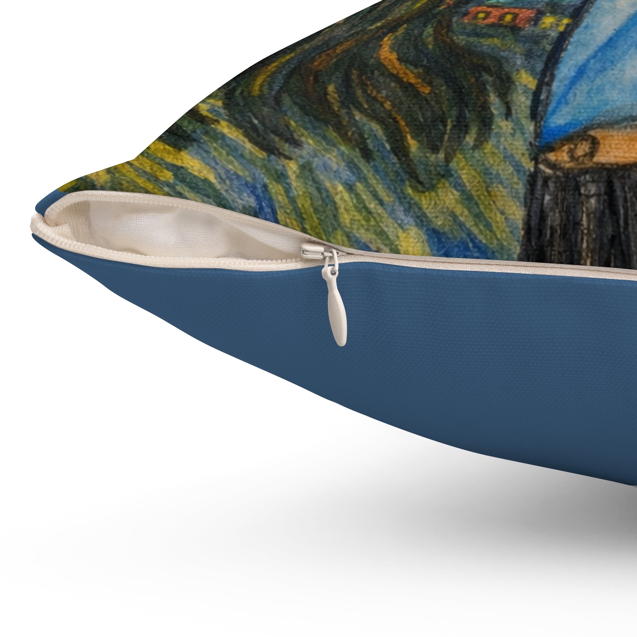 Starry Night with Beavis Pillow — Funny Pop Culture Decorative Throw Pillow