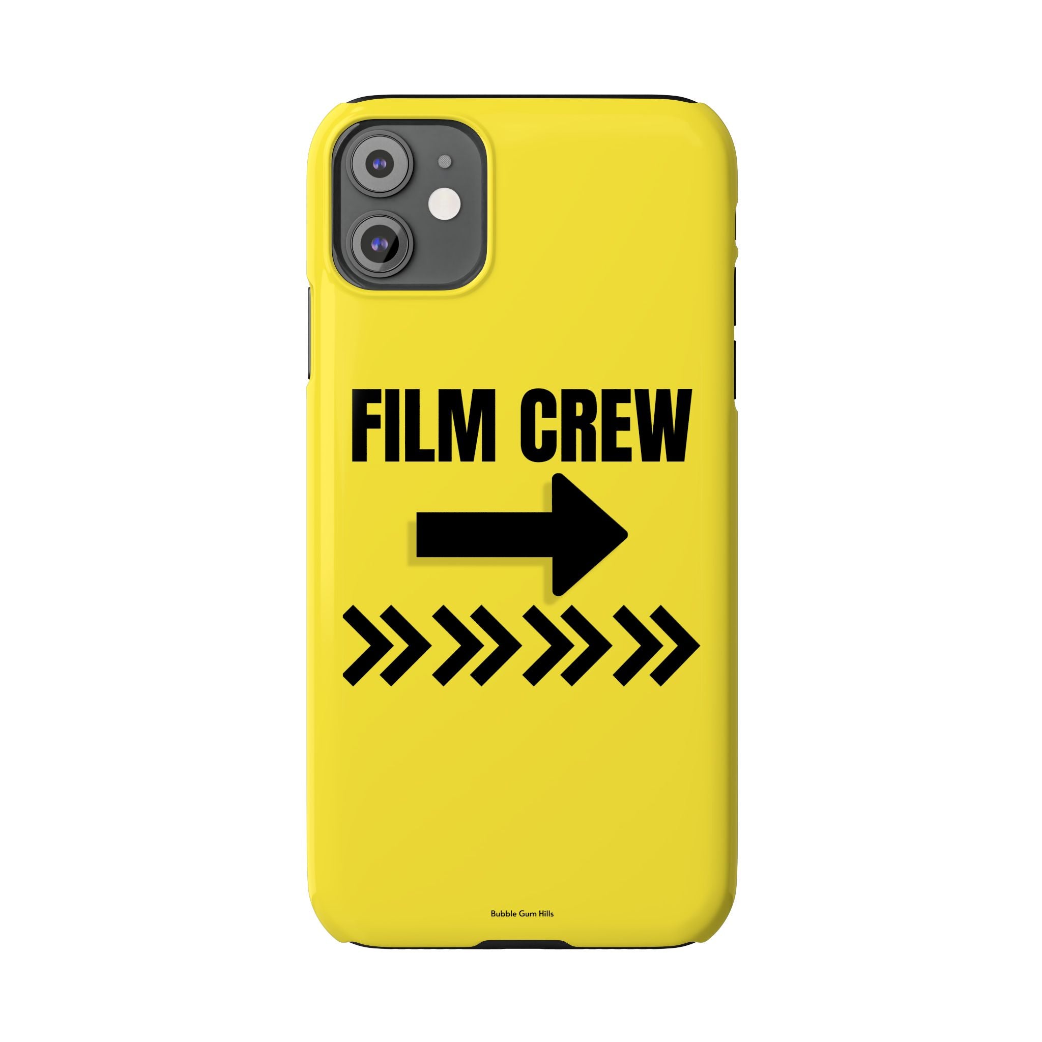 Hollywood Film & TV Production Film Crew Directional Sign- Mobile Phone Case