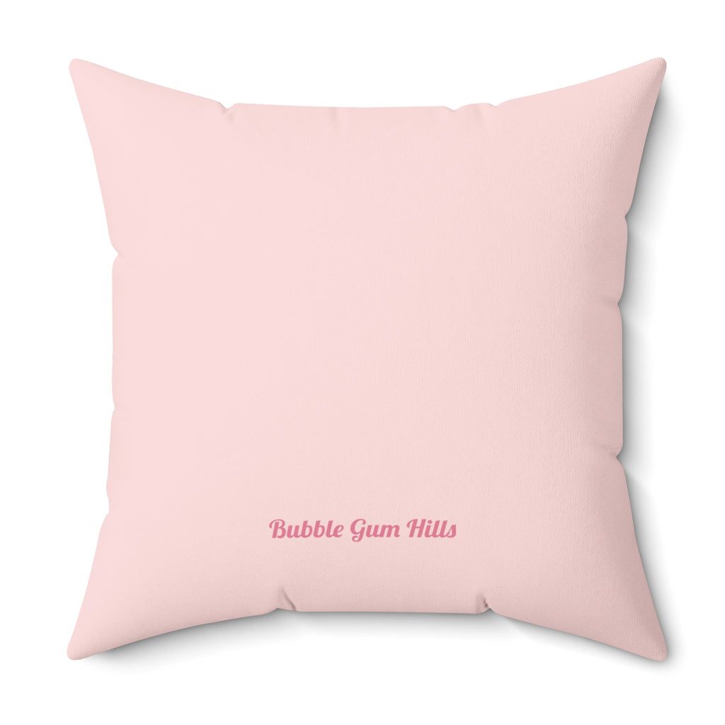Versailles Lady & Pet Monkey - Pink in Paris France  Decorative Pillow