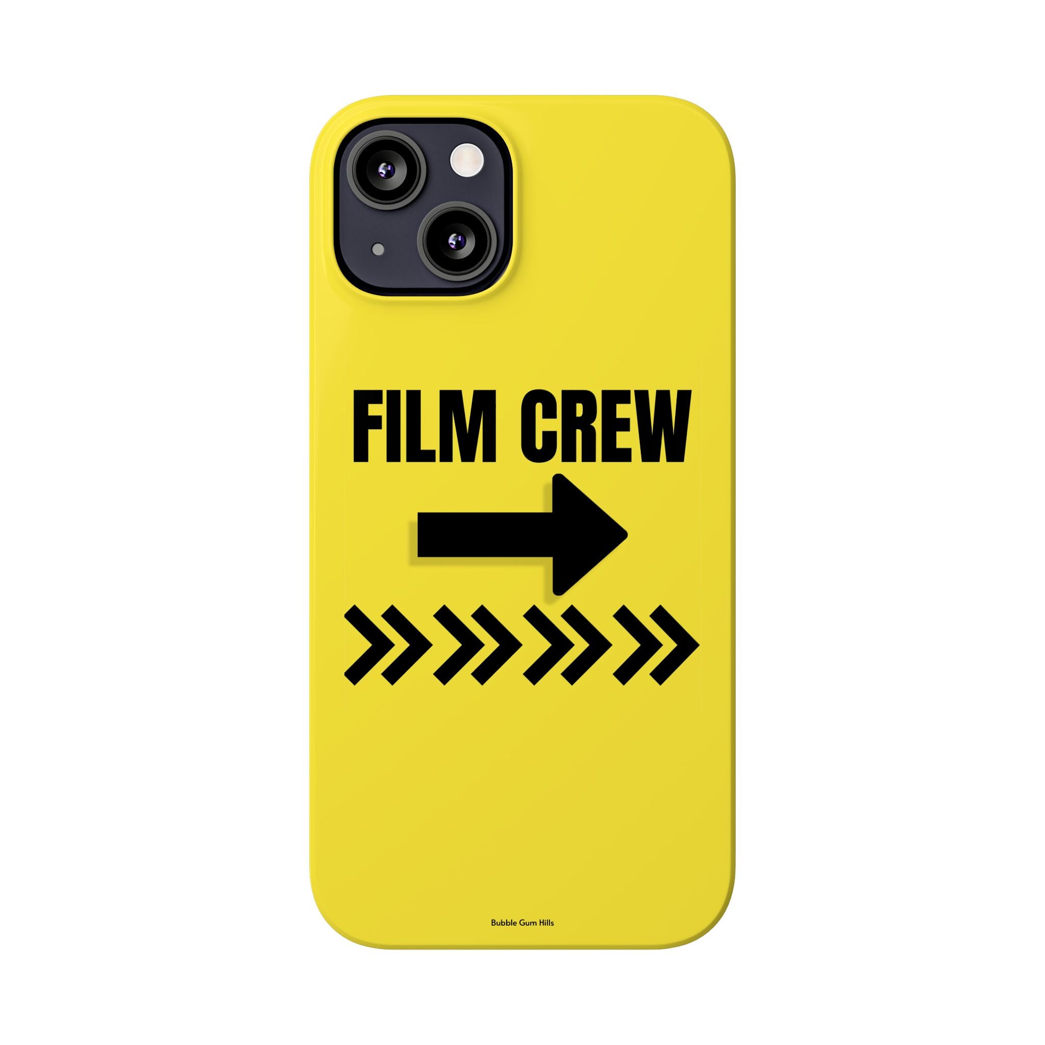 Hollywood Film & TV Production Film Crew Directional Sign- Mobile Phone Case
