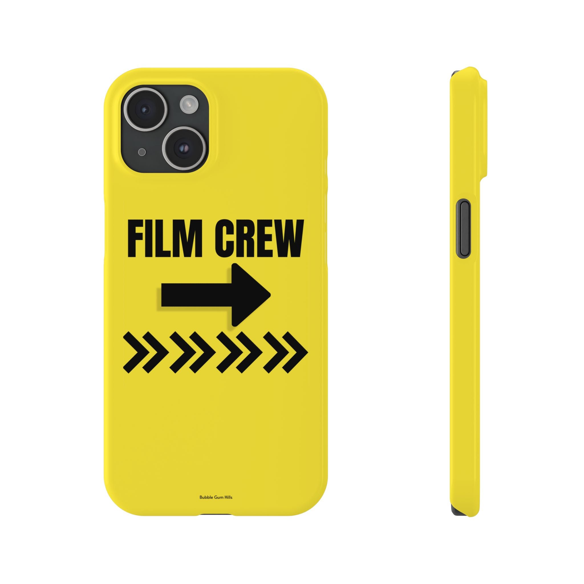 Hollywood Film & TV Production Film Crew Directional Sign- Mobile Phone Case