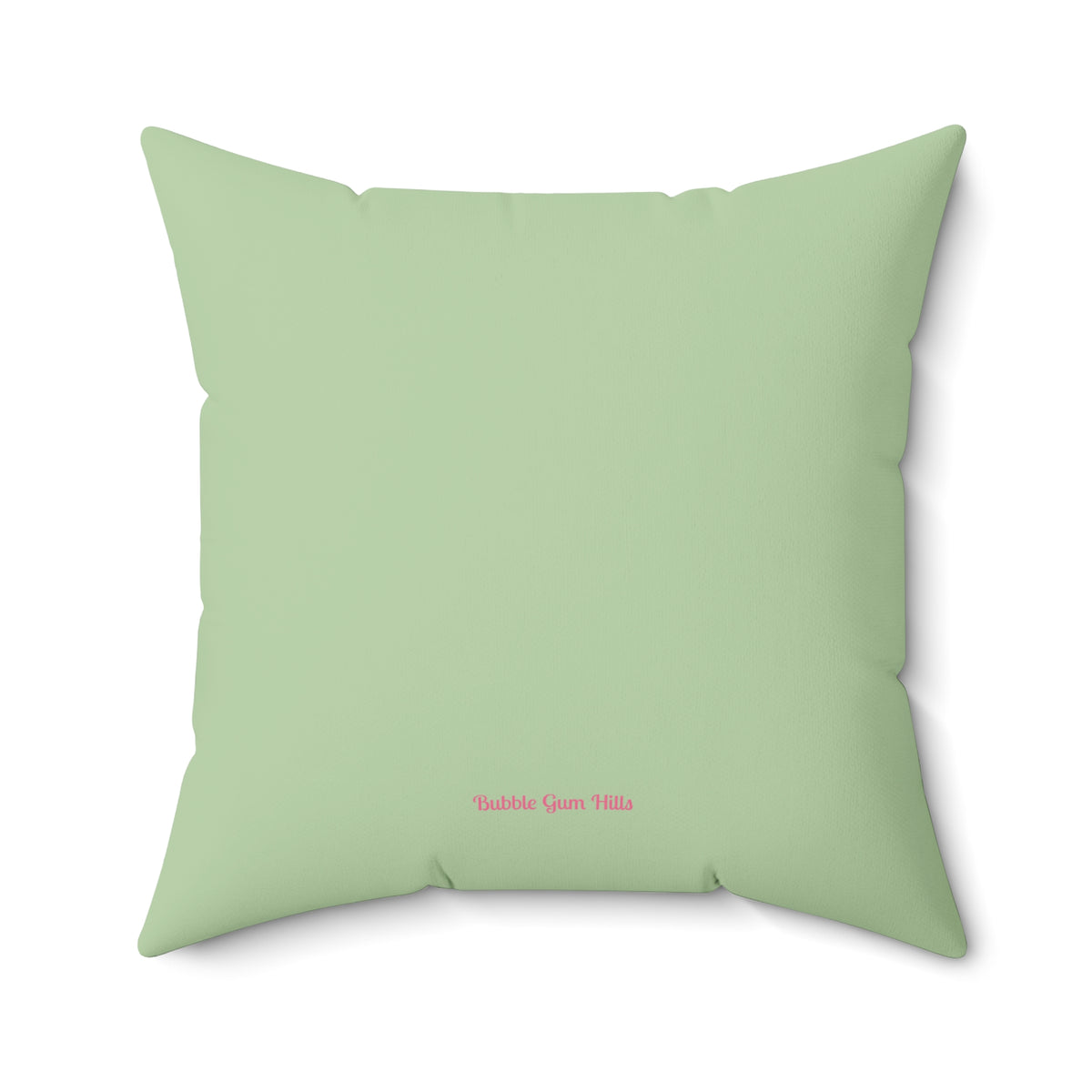 Tiny Dogs Walking Pattern Square Throw Pillow- Novelty Dopamine Pillow for Dog Lovers