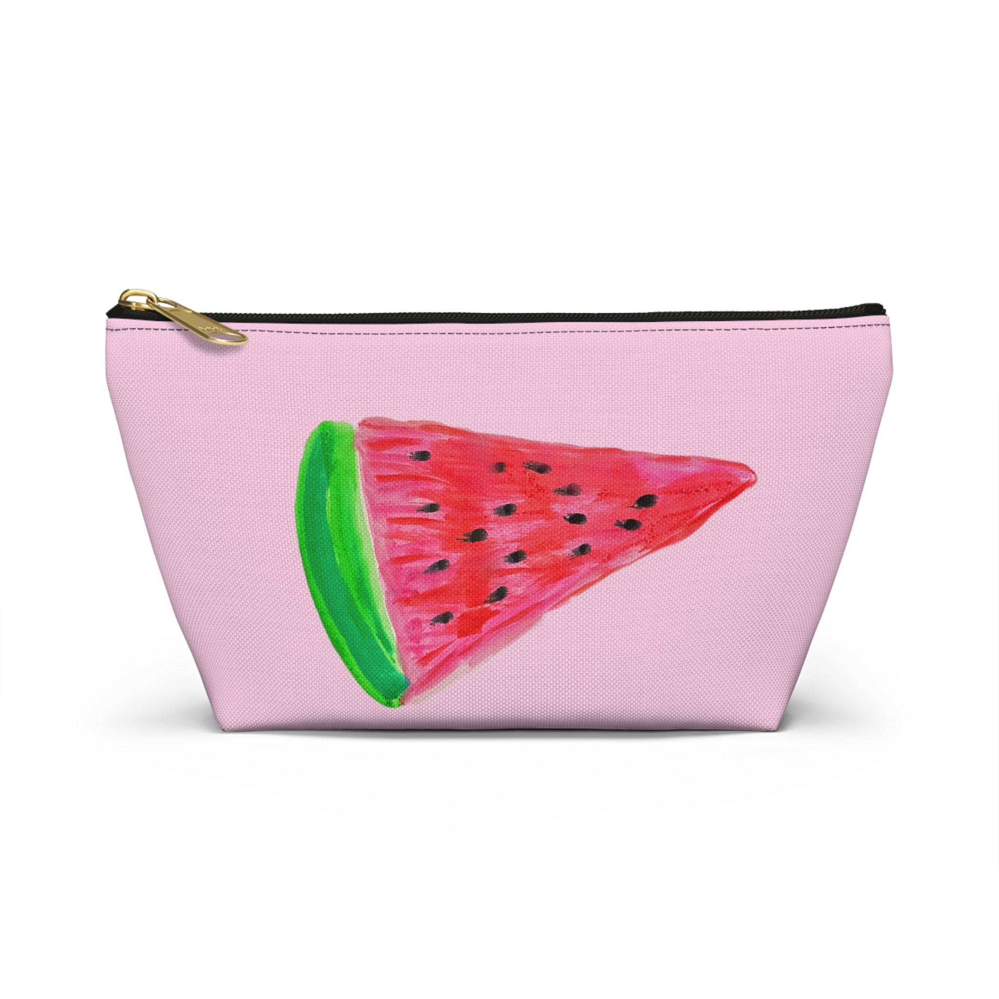 Summer Watermelon Ants Accessories Cosmetics Makeup Pouch Day or Travel Zipper Bag Small & Large