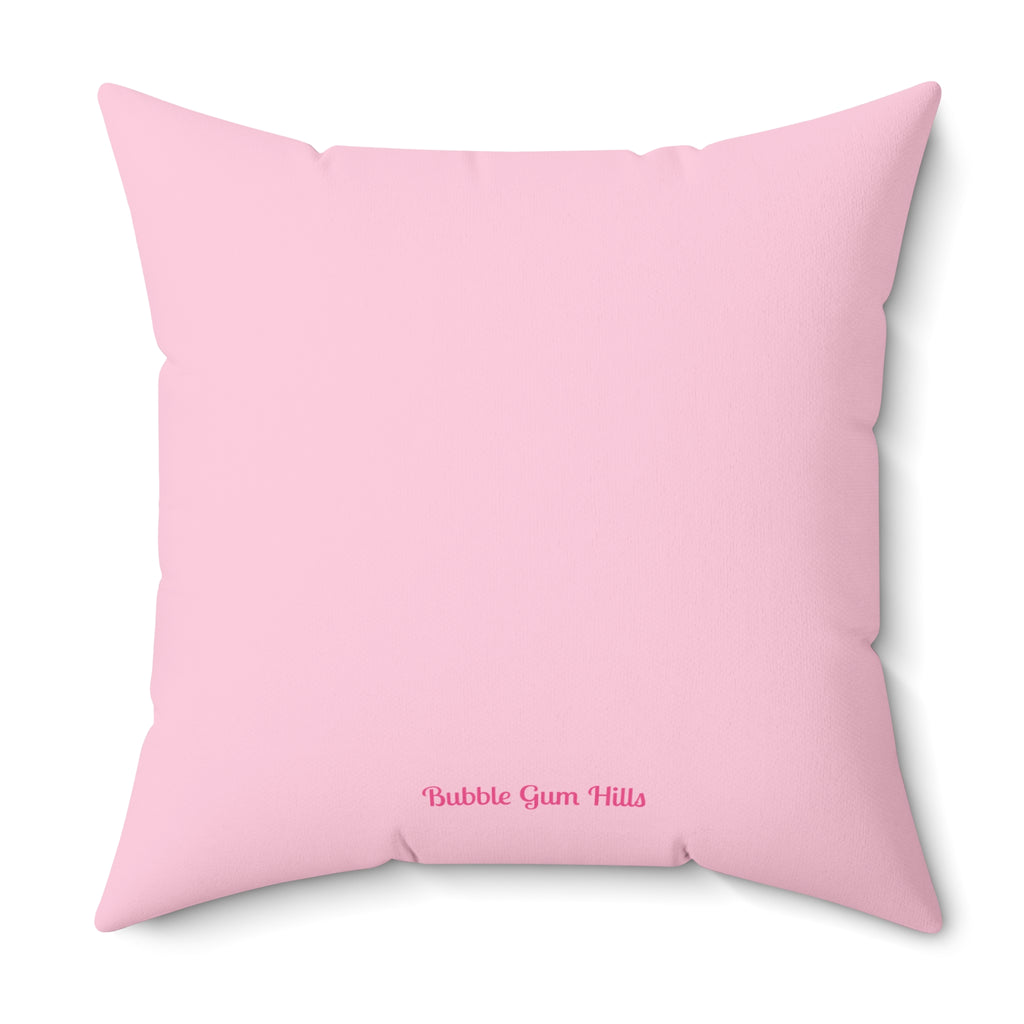 Pet Chihuahua Square Throw Pillow — Pink Dopamine Novelty Decor- Dog / Chihuahua Lovers