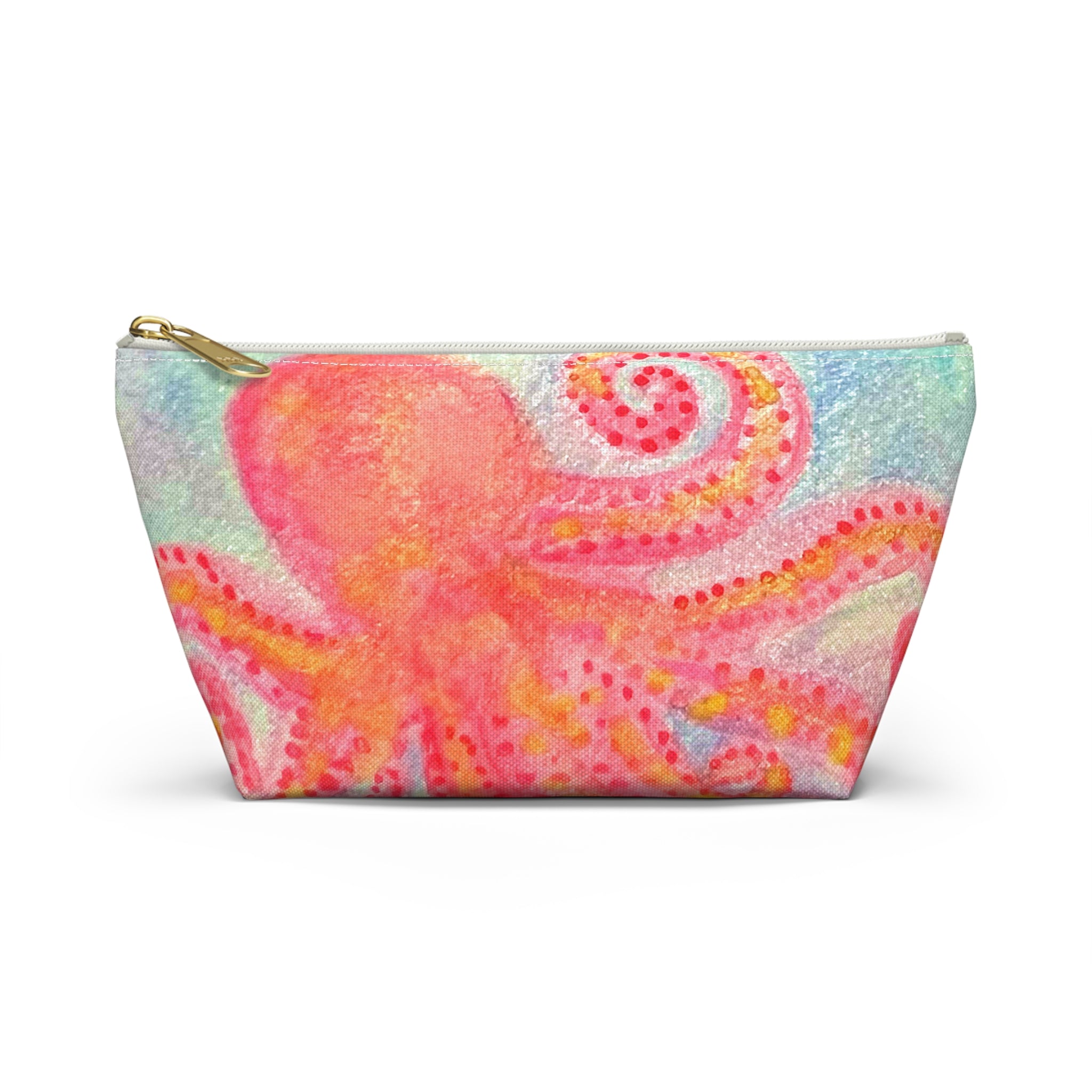 Cute Octopus Makeup Accessories Bag Pouch Day Travel Small Large