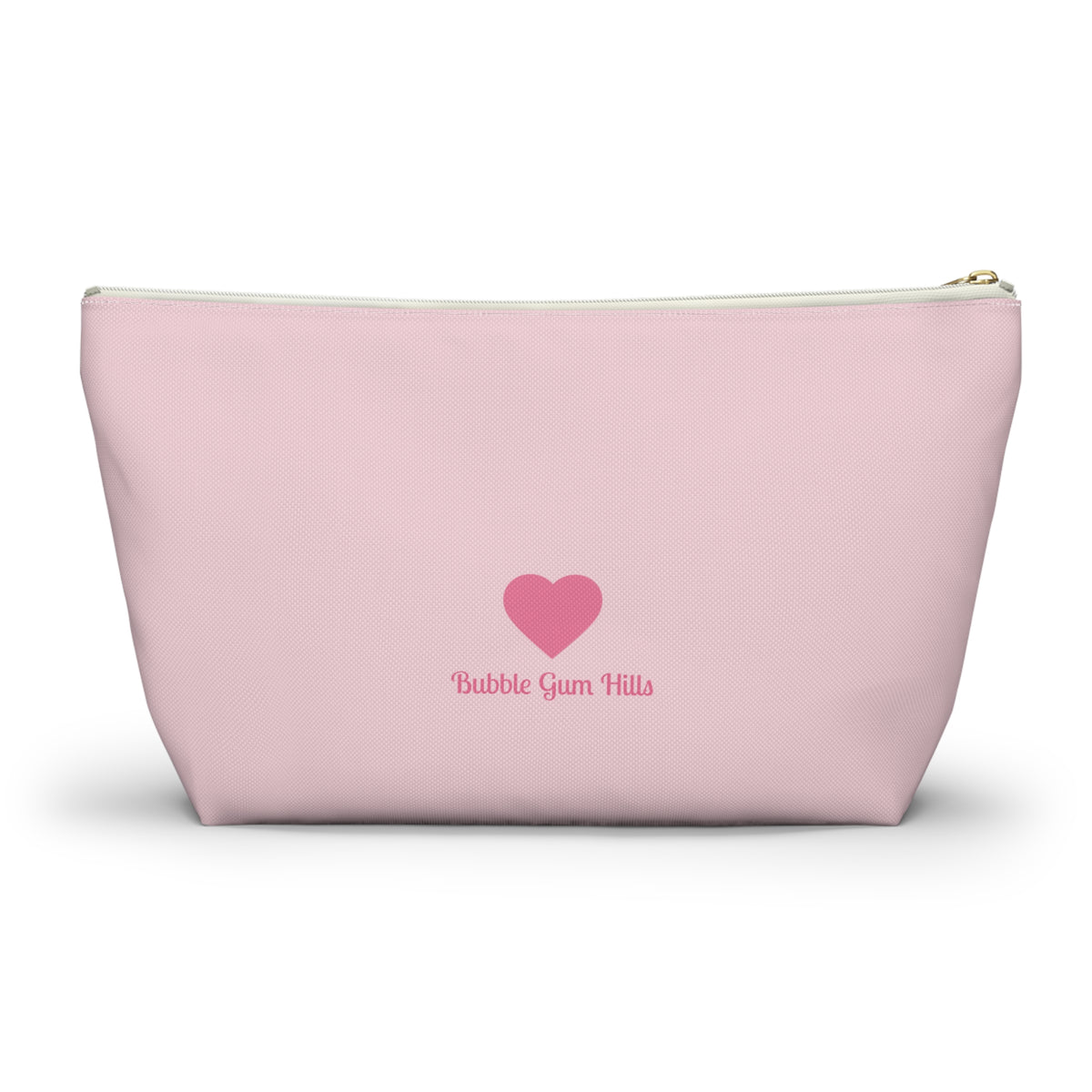 Pink Zipper Day Travel Makeup Bag | Small & Large Accessories- Breakup- Cheer Up- Gift Motivational for Girlfriends- Pool Beach Travel