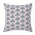 Hippo Floral Decorative Throw Pillow
