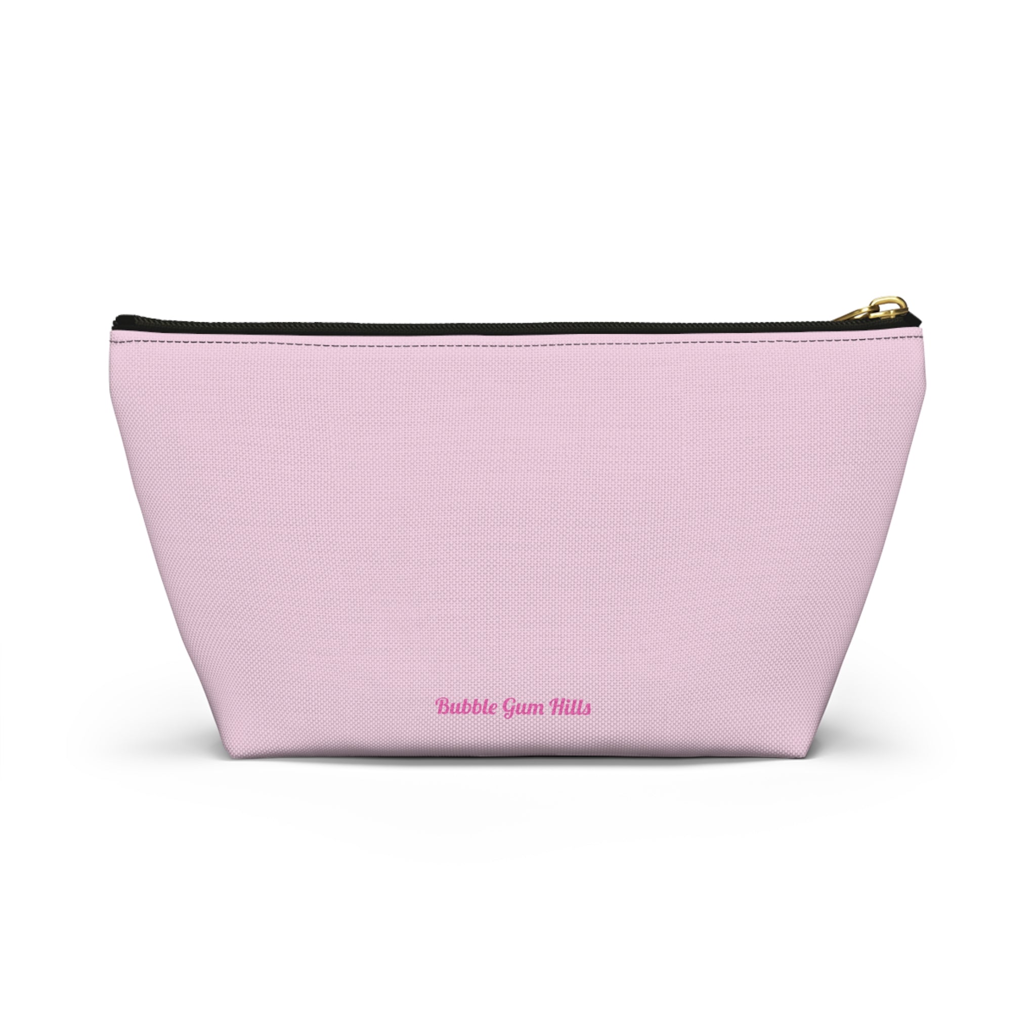 Pink Girl Dance Makeup Beauty Tech Accessories Pouch Zipper Bag Day or Travel Small & Large