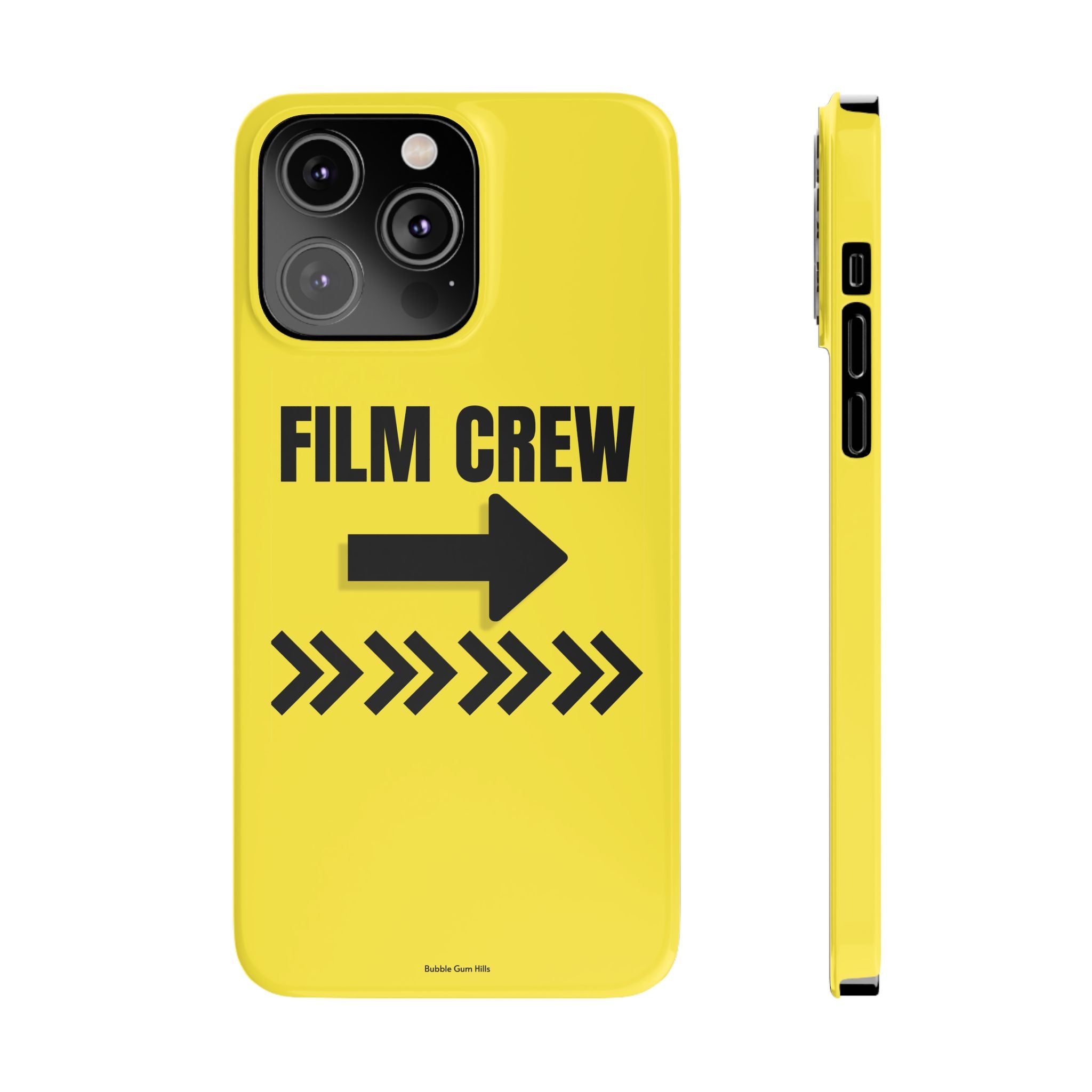 Hollywood Film & TV Production Film Crew Directional Sign- Mobile Phone Case