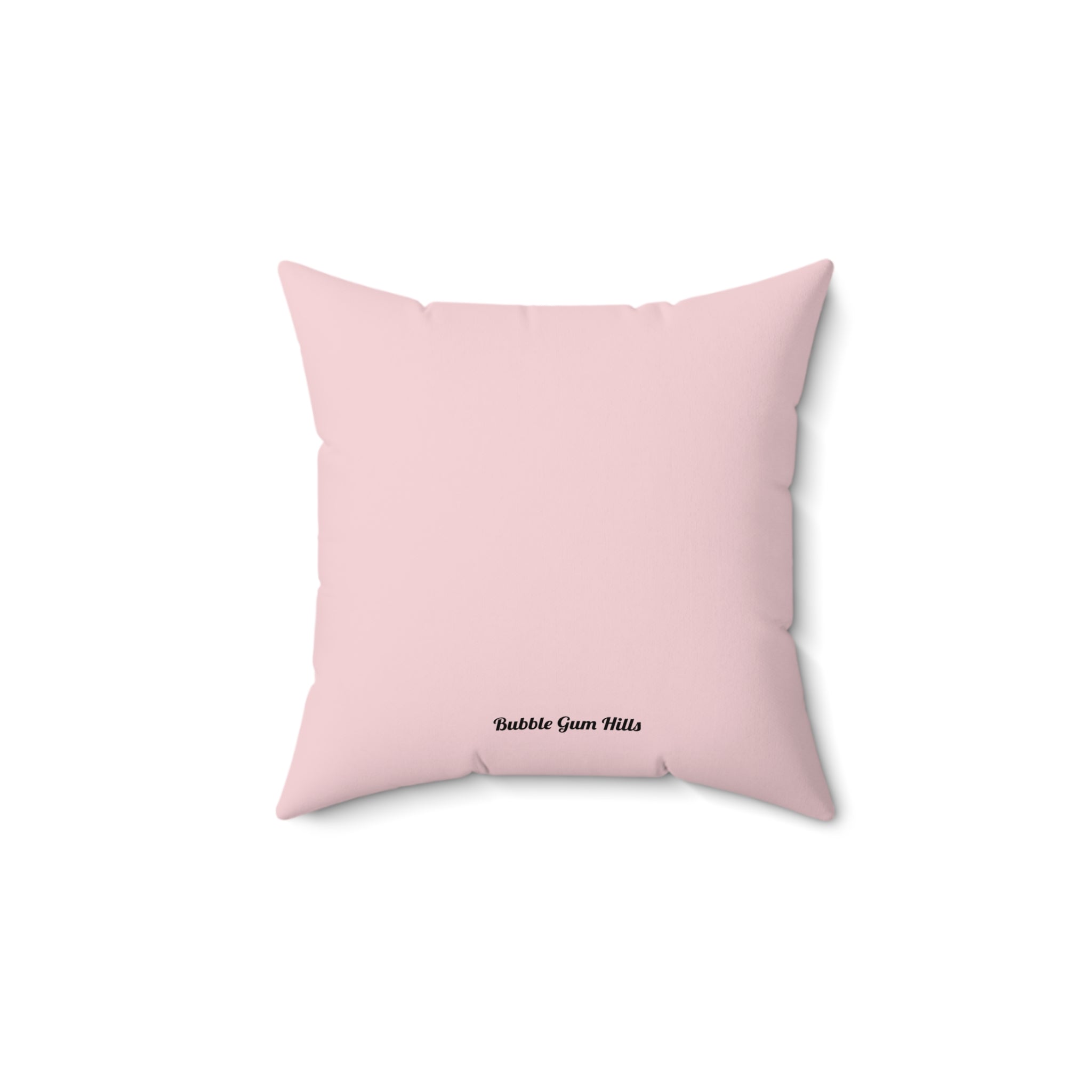 Cute Sleeping French Bulldog Pillow — Pink Decorative Dog Throw Pillow