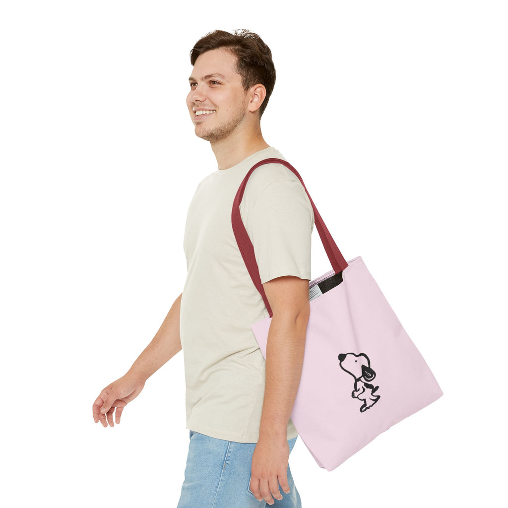 Beagle Puppy Dog Tote Bag - Shoulder 2 Straps Medium Shop, Market, Day or Travel Bag